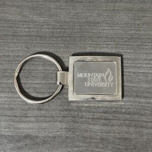 Mountain State University Keychain